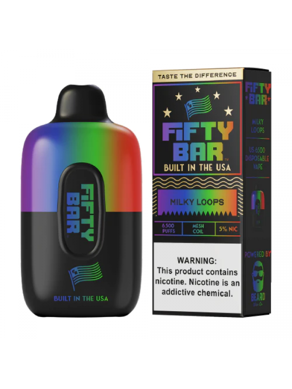 Fifty Bar Disposable Vape | 6500 Puffs