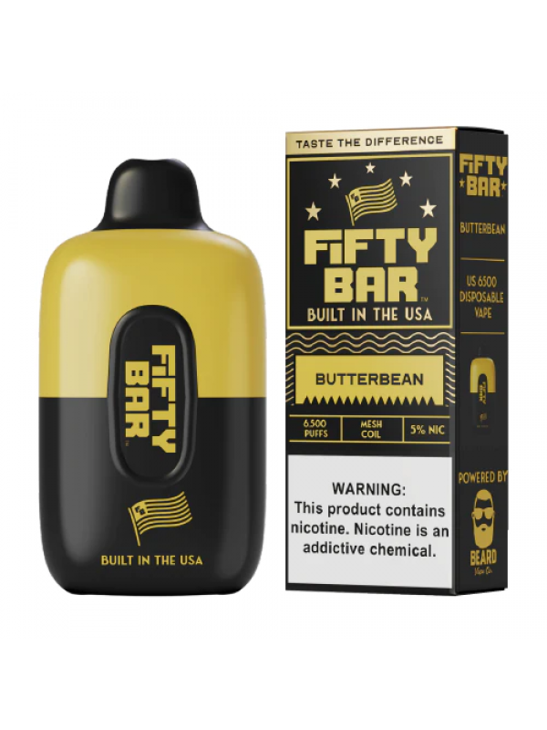 Fifty Bar Disposable Vape | 6500 Puffs