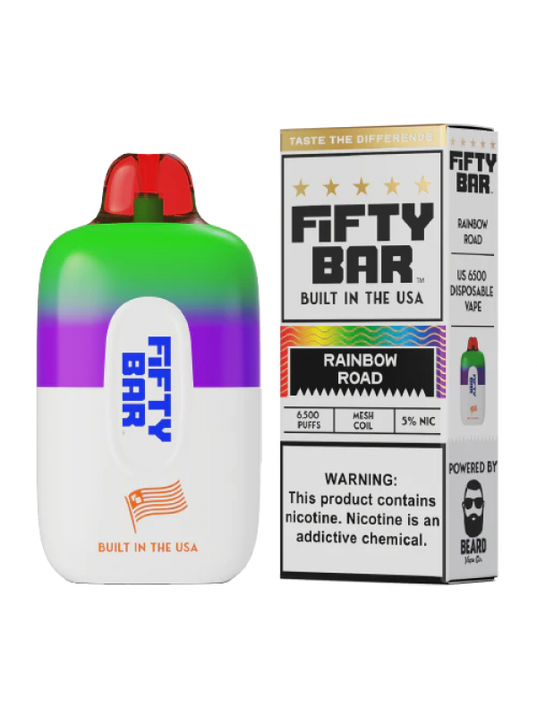 Fifty Bar Disposable Vape | 6500 Puffs