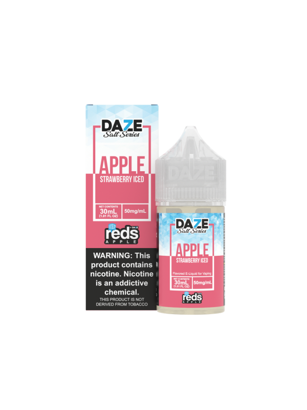 7 Daze Salt – Reds Strawberry Iced 30mL