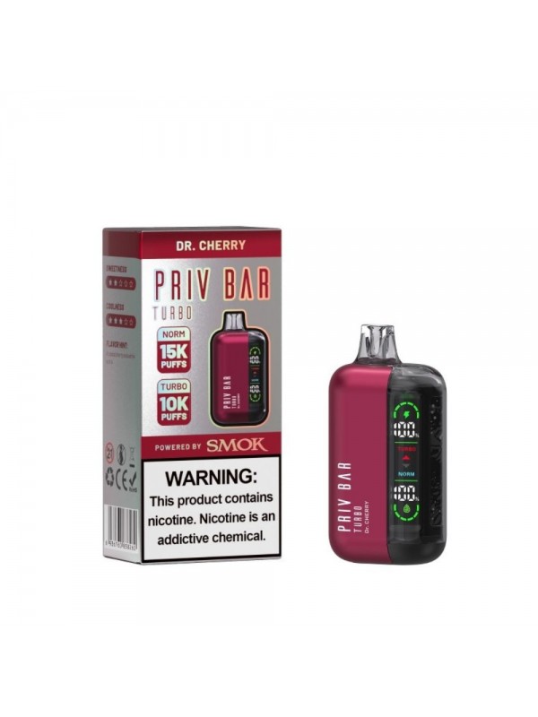 SMOK Priv Bar Turbo – 15,000 Puffs