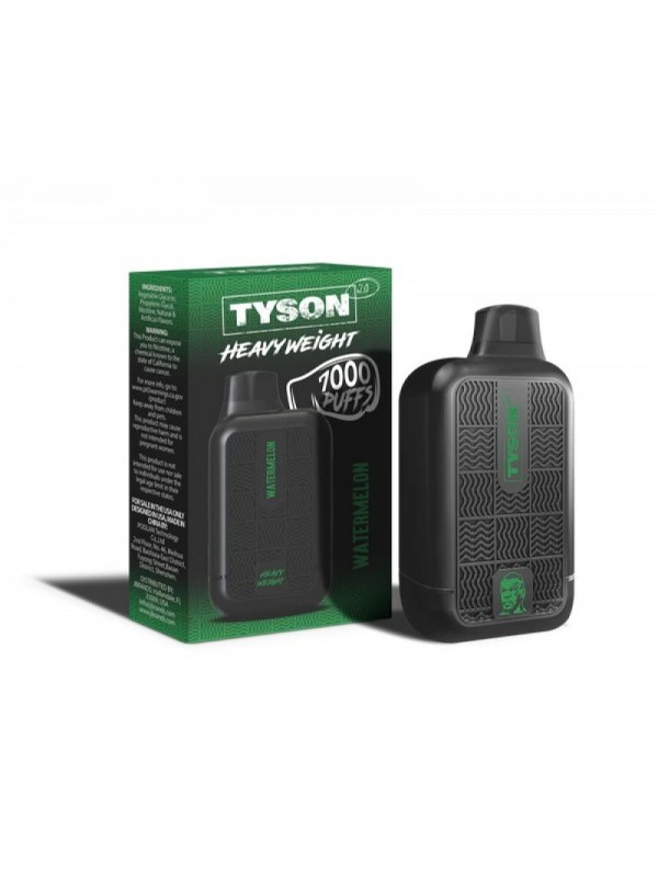 Tyson 2.0 Heavyweight Disposable Vape 7000 Puffs