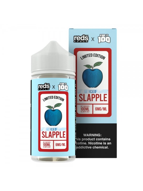 7 Daze Reds x Keep It 100 – Slapple ICED 100ml