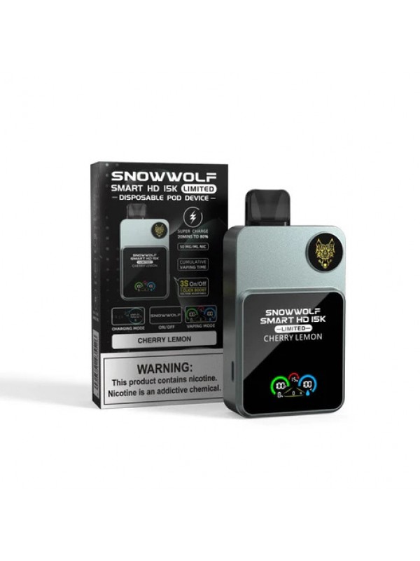 Snowwolf Smart HD 15k Disposable Vape – 15000 Puffs