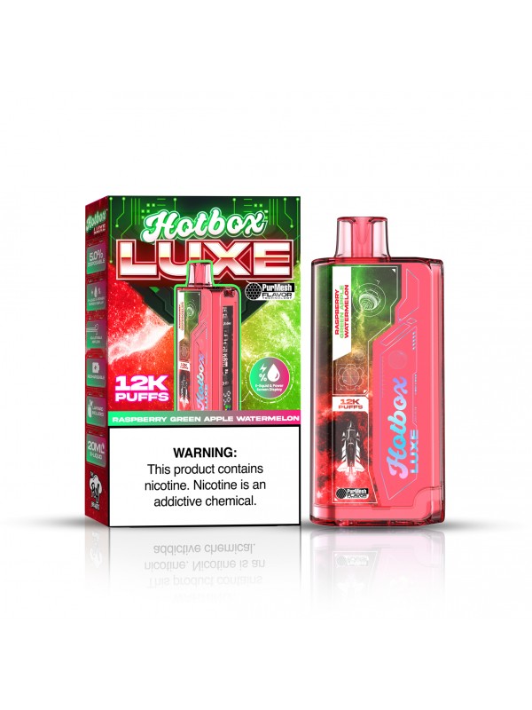 Hotbox Luxe Disposable Vape – 12K Puffs