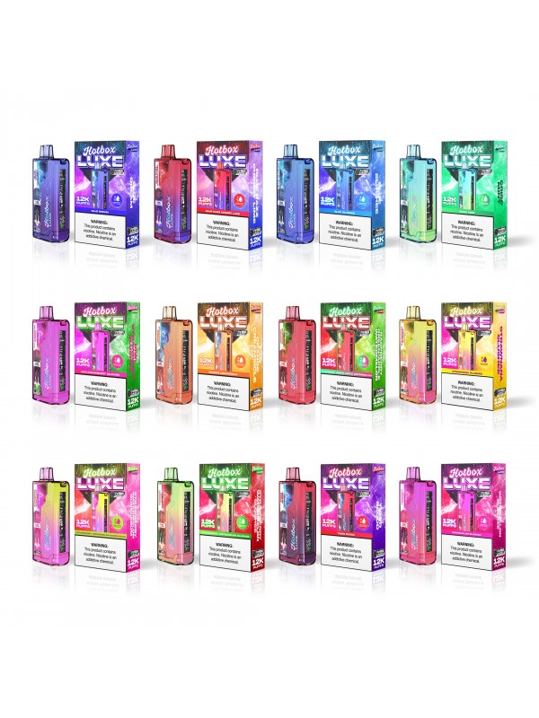 Hotbox Luxe Disposable Vape – 12K Puffs