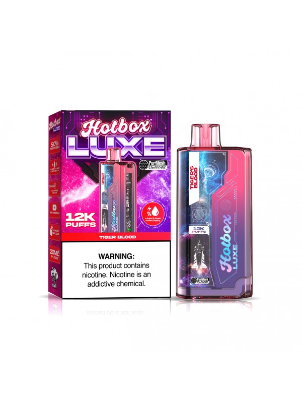 Hotbox Luxe Disposable Vape – 12K Puffs