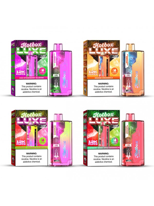 Hotbox Luxe Disposable Vape – 12K Puffs