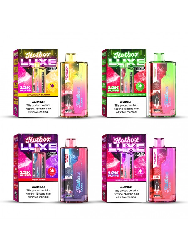 Hotbox Luxe Disposable Vape – 12K Puffs