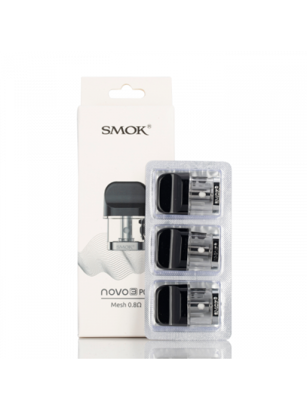 Smok NOVO 3 Replacement Pods – 3 Pack