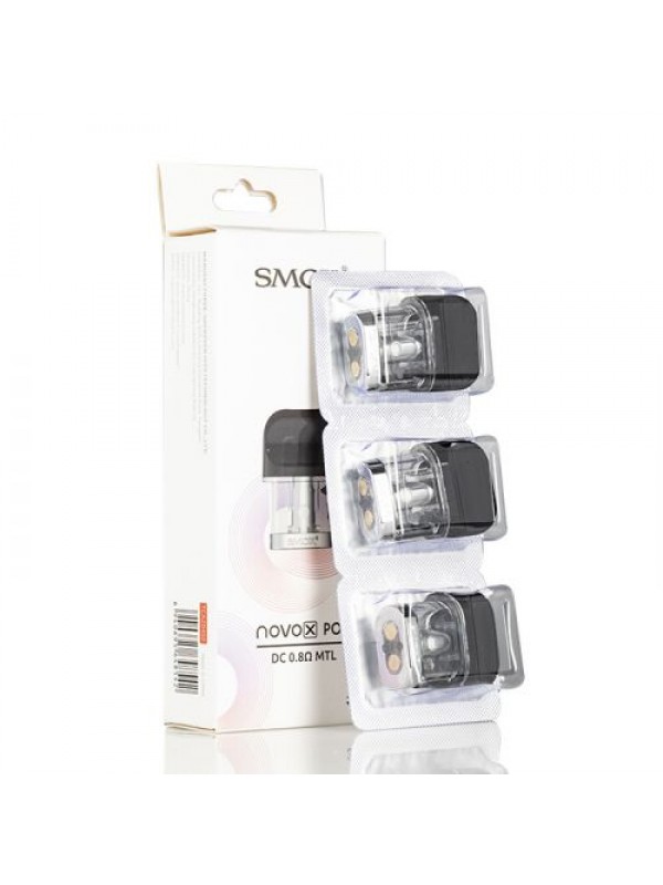 SMOK NOVO X Replacement Pods – 3 Pack