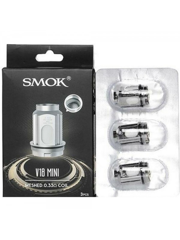 SMOK TFV18 Mini Mesh Replacement Coils – 3 Pack