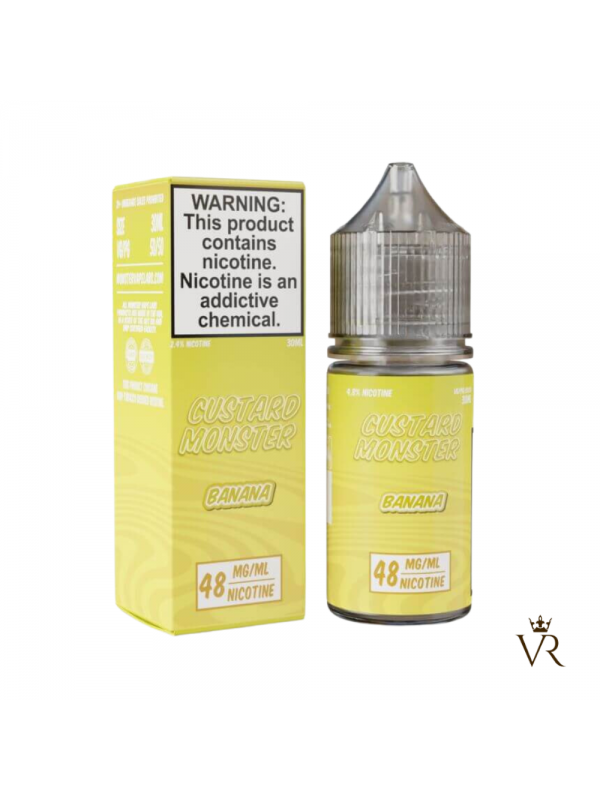 Custard Monster Salt TFN – Banana 30mL