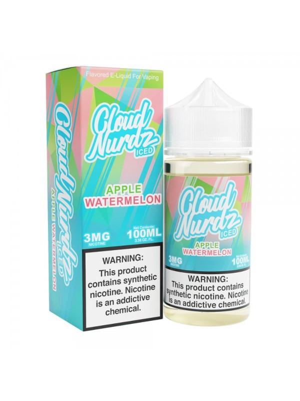 Cloud Nurdz TFN ICED – Apple Watermelon 100m...