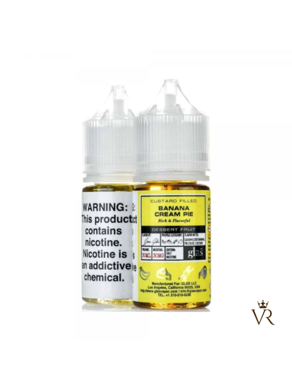 Glas Basix TFN Salts – Banana Cream Pie 30mL