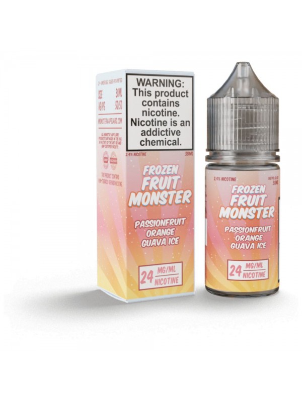 Frozen Fruit Monster Salt TFN – Passionfruit Orange Guava ICE 30mL