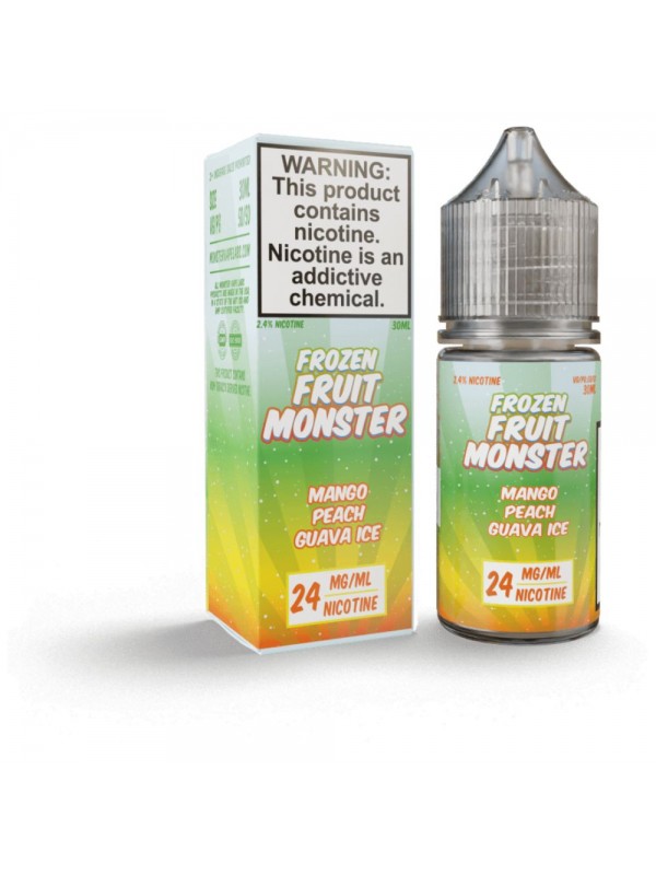 Frozen Fruit Monster Salt TFN – Mango Peach Guava ICE 30mL