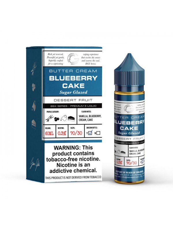 Glas Basix TFN – Blueberry Cake 60mL